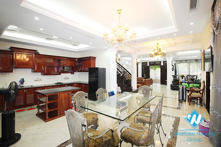 A glamorous villa for rent in Ciputra Compound, Tay Ho